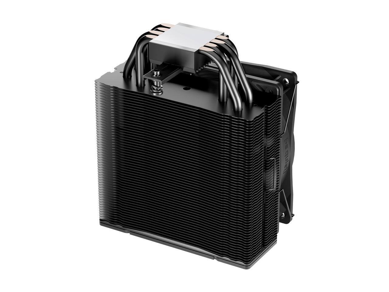 Back. be quiet! - be quiet! Pure Rock 3 Black 120mm CPU Cooler - Intel 1851/1700/1200/1150/1151/1155 & AMD AM5/AM4 - Black.