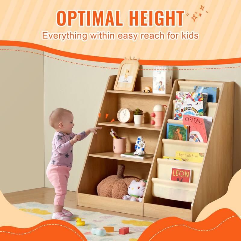 OPTIMAL HEIGHT  
Everything within easy reach for kids  

Color on Story  
ORIONE  
Three Little Mice  
LEON