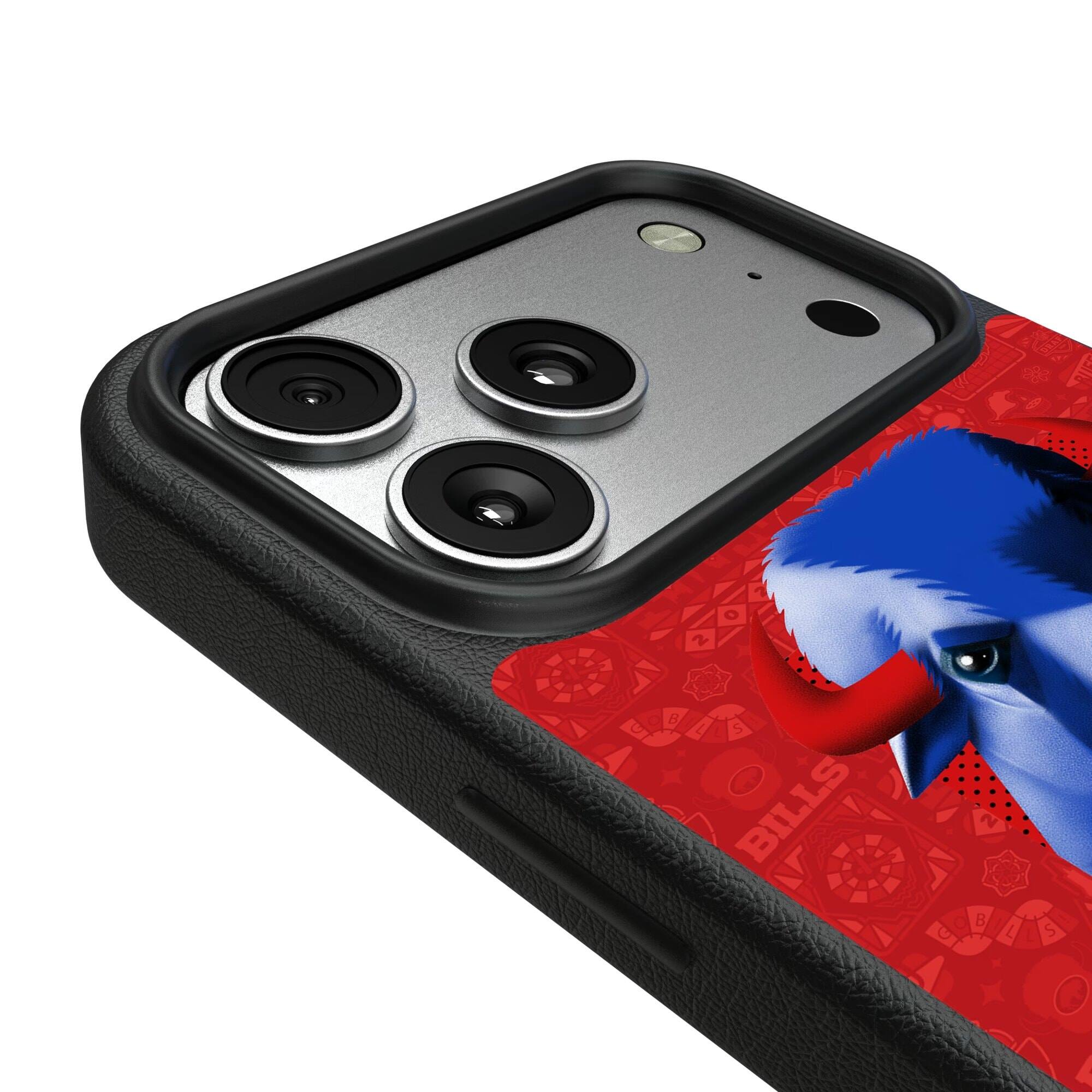 Alt View 2. Keyscaper - Buffalo Bills iPhone Magnetic Bump Case - 15 - Black.