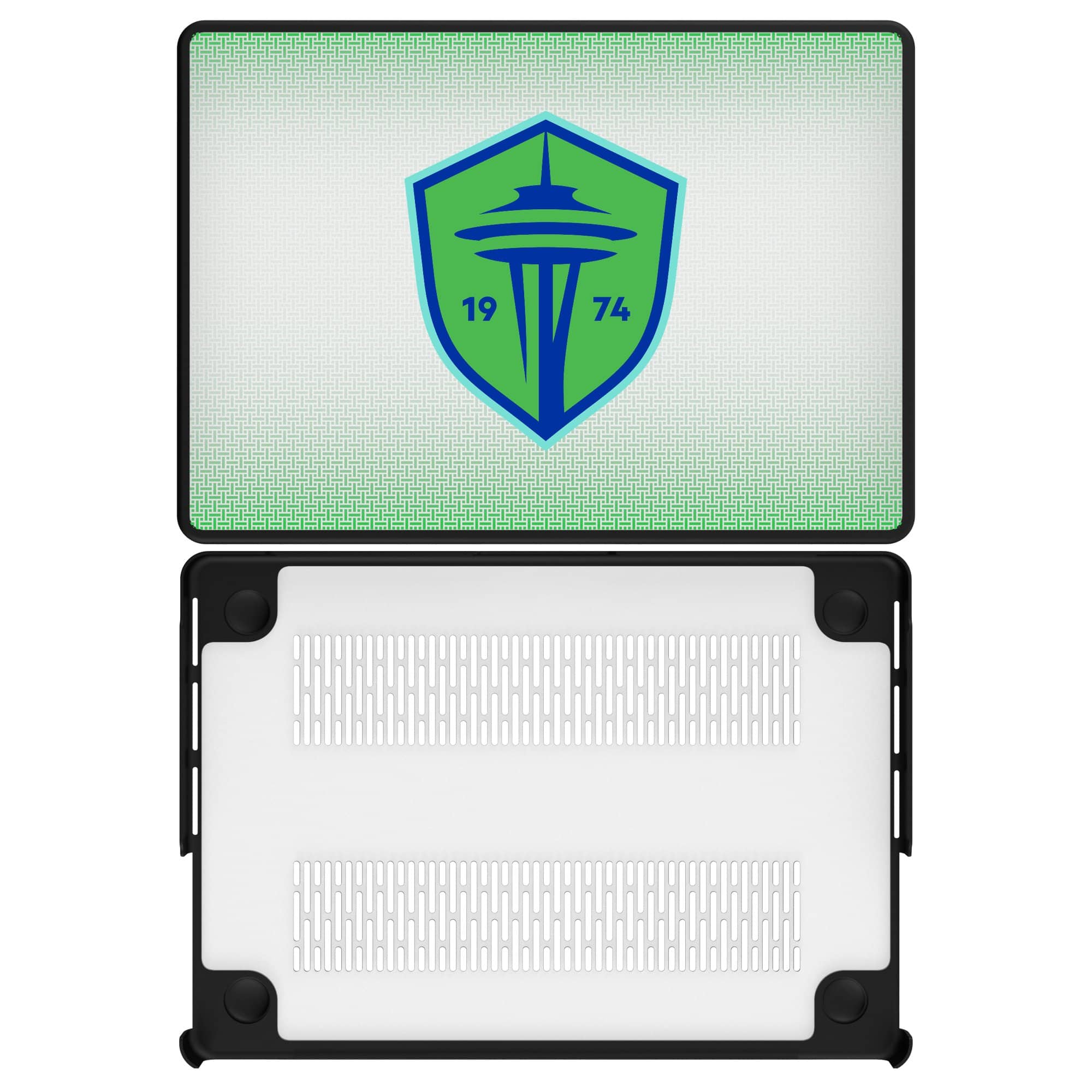 Keyscaper - Seattle Sounders FC Linen MacBook Case - Pro 14 in - Multicolor