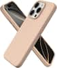 Front. Ornarto - ORNARTO Designed for iPhone 16 Pro Case 6.3", Liquid Silicone 3 Layers Full Covered Protective Cover-Nude Taupe - Nude Taupe.