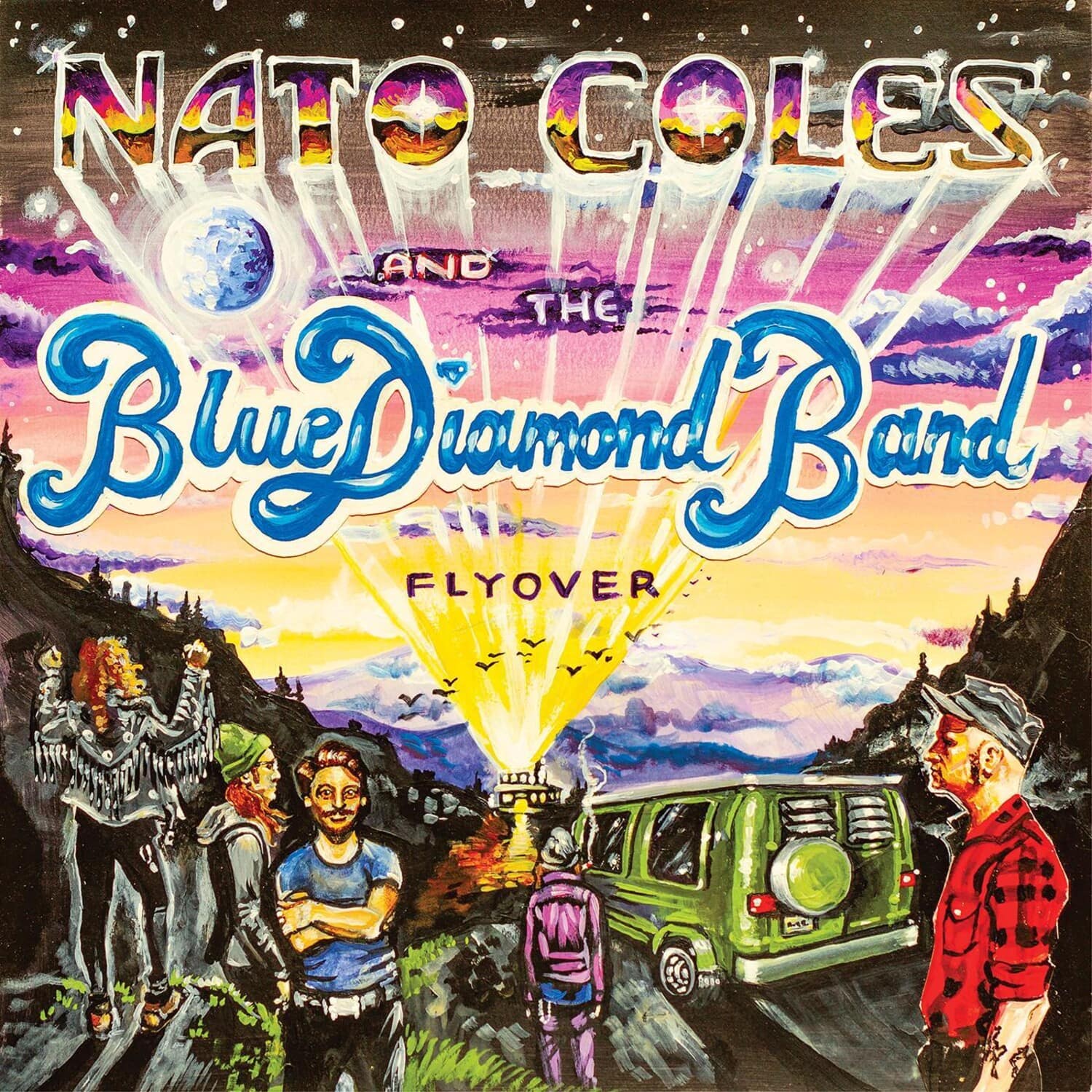 Nato Coles and the Blue Diamond Band - Flyover   - VINYL LP price history on PriceWatchPro