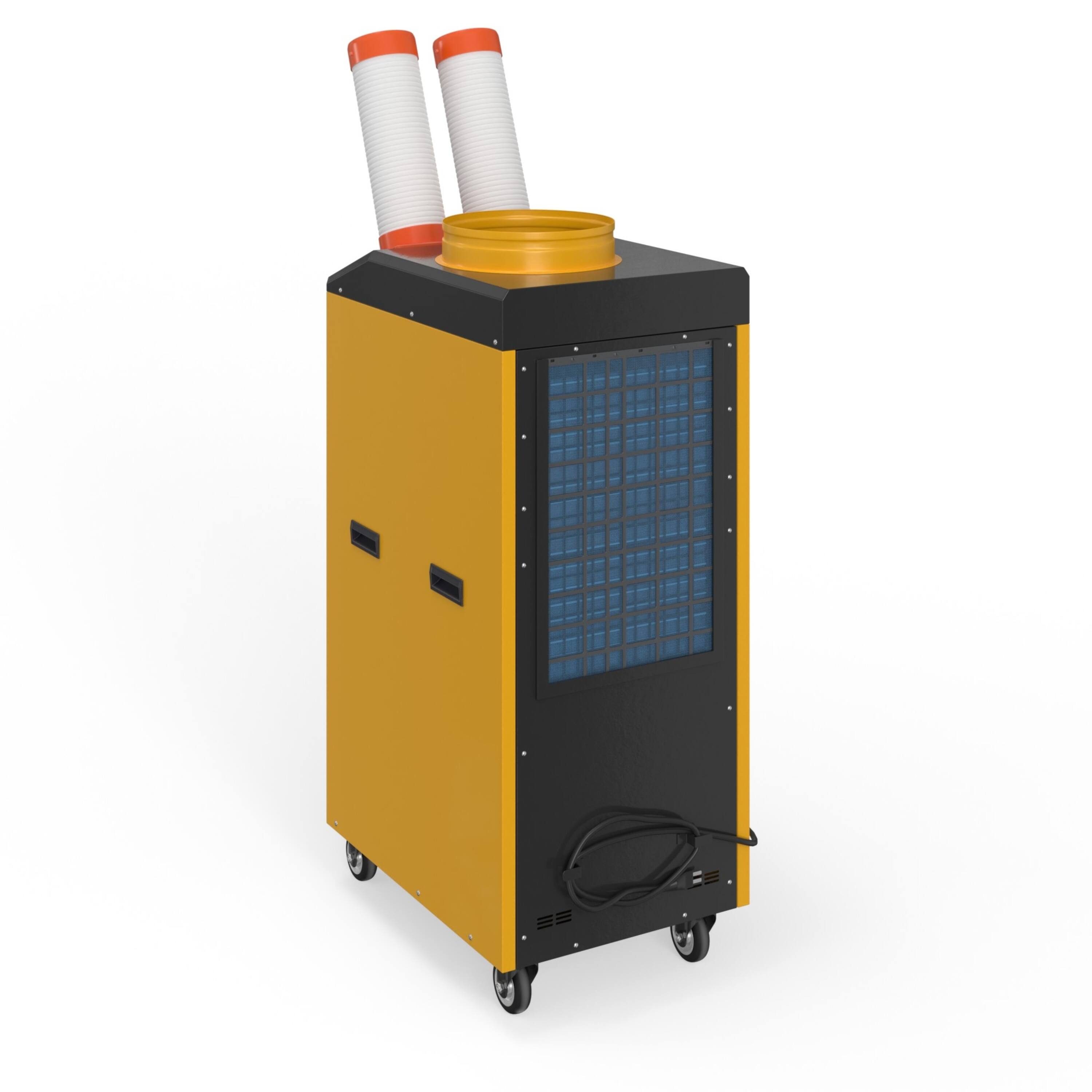 Back. Equator - Equator Pro 18000 BTU Portable Air Conditioner & Heater 1000 sq ft. IP24 Indoor/Outdoor, Commercial & Garage 110V - Yellow.