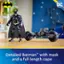DC TM Detailed Batman with mask and a full-length cape
