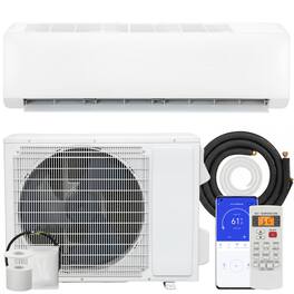 Homcom - BTU Mini Split Air Conditioner - White