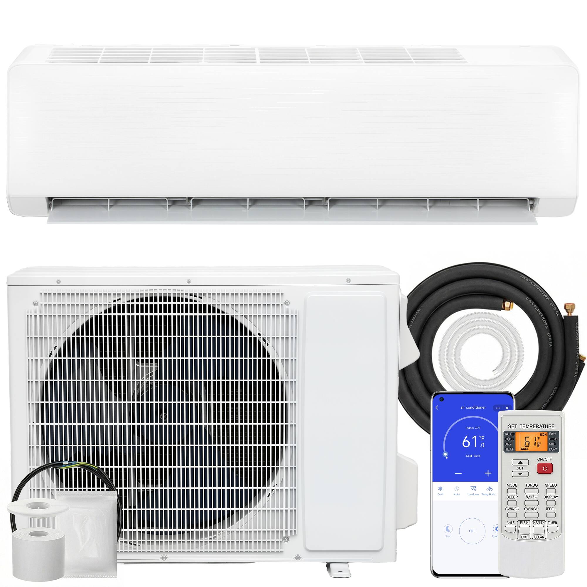 conditioner
3
hasor 30 61 0 CARD Alli
SET TEMPERATURE AUTO FAN COOL 22 DRY 6 18 MO EAT 000g LOW OWOFF

+
21
MODE
TURBO SPEED
DE
Adt
22-000 Samplent
SLEEP
C/F DSPLAY
SWING!  FEEL
and REX  "LIVE
2mg
OFF