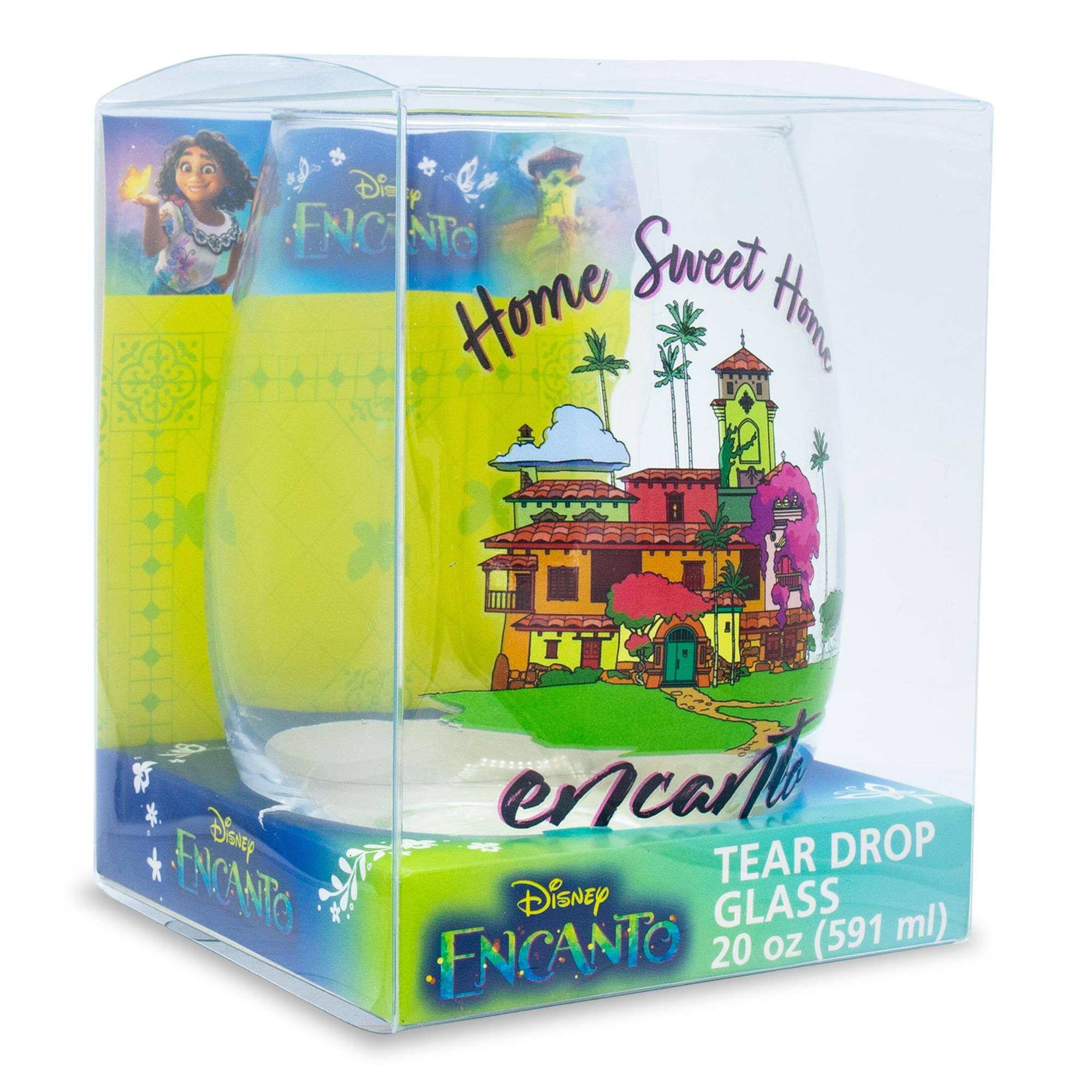 Disney Encanto  
Sweet Home  
Tear Drop Glass  
20 oz (591 ml)