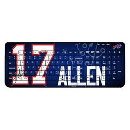 Keyscaper - Josh Allen Buffalo Bills Wireless Keyboard - Black