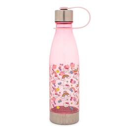 Silver Buffalo - Sanrio Hello Kitty Pastel Star Toss Print Water Bottle With Lid | Holds 20 Ounce - Pink