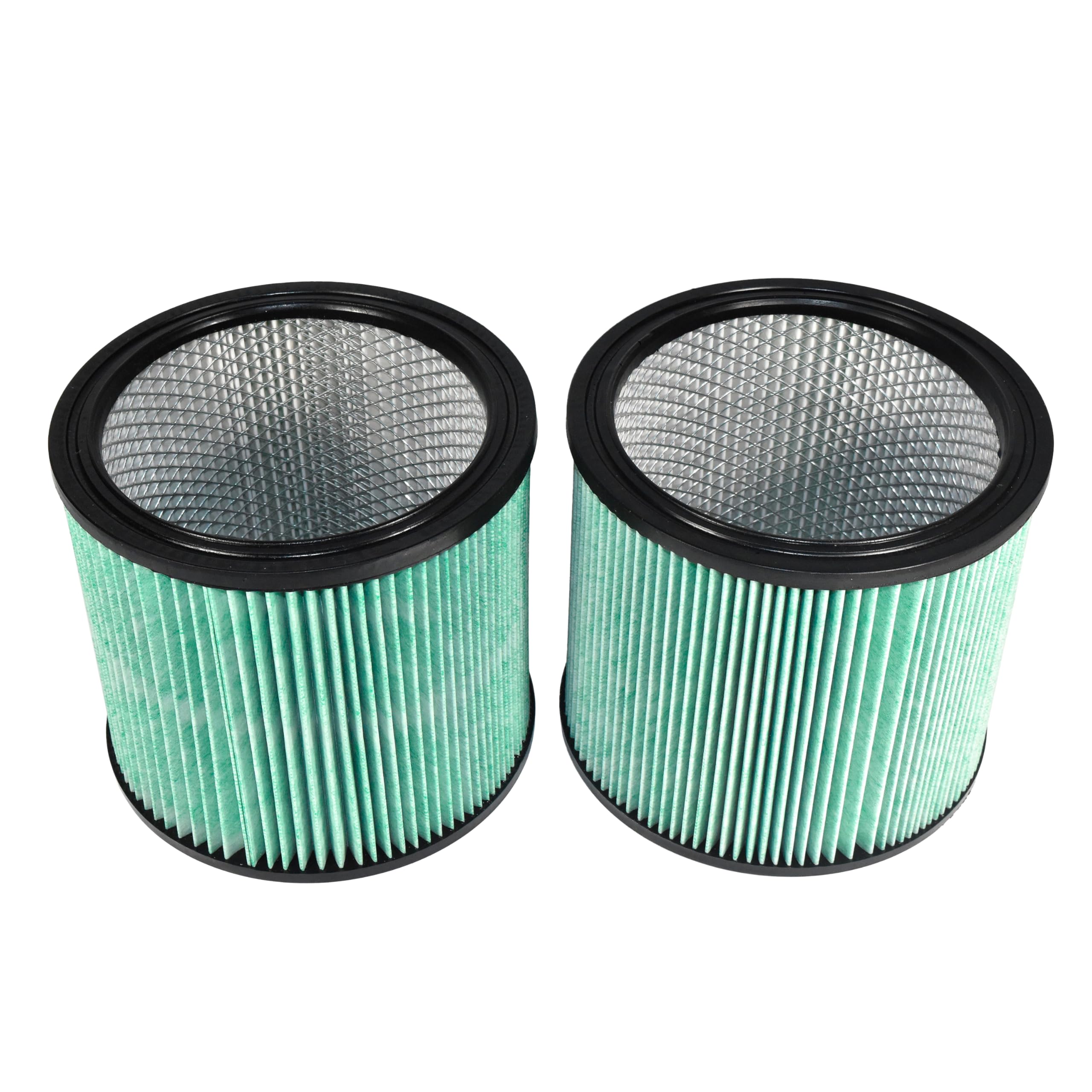 HQRP - 2-Pack H14 HEPA Cartridge Filter for Shop-Vac Wet/Dry Vacuums 4-16 Gallon, Replaces 90350 90340 90304 90333