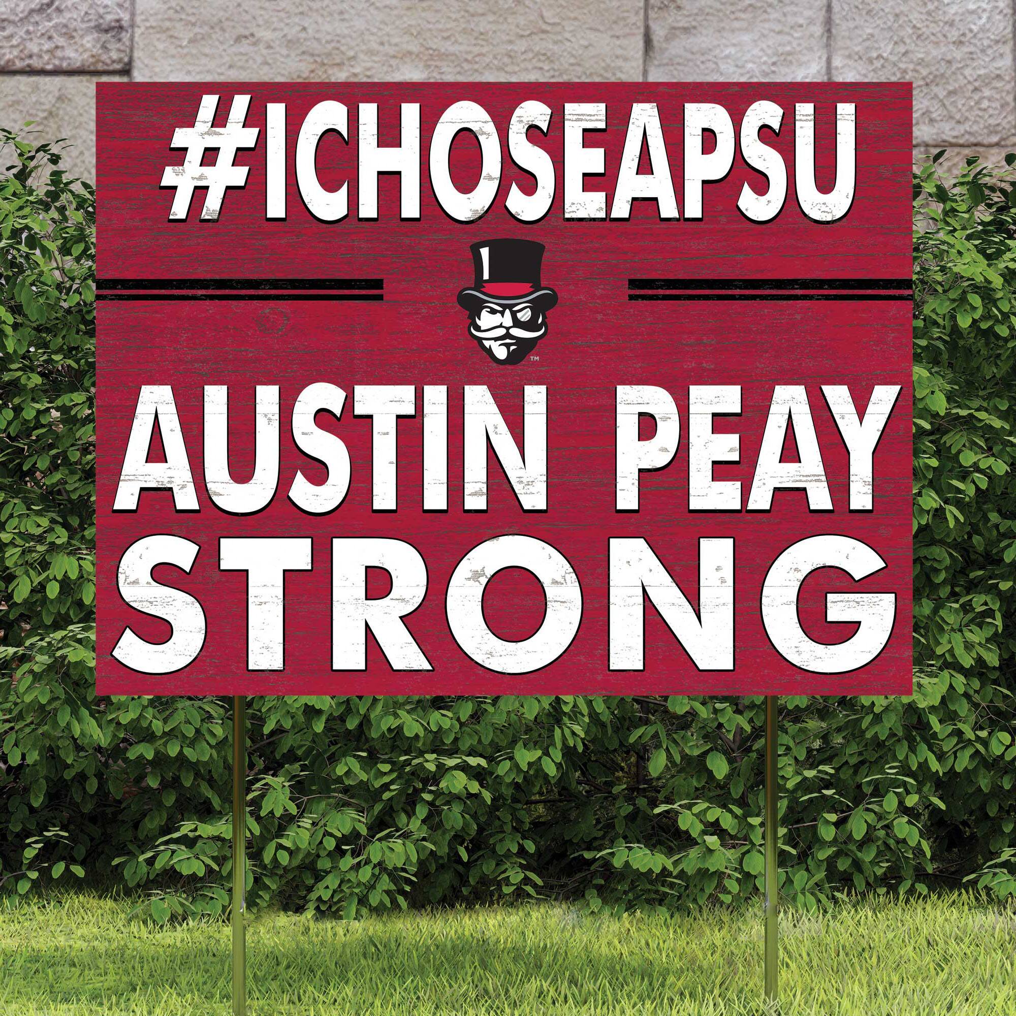 #ICHOOSEAPSU  
AUSTIN PEAY STRONG