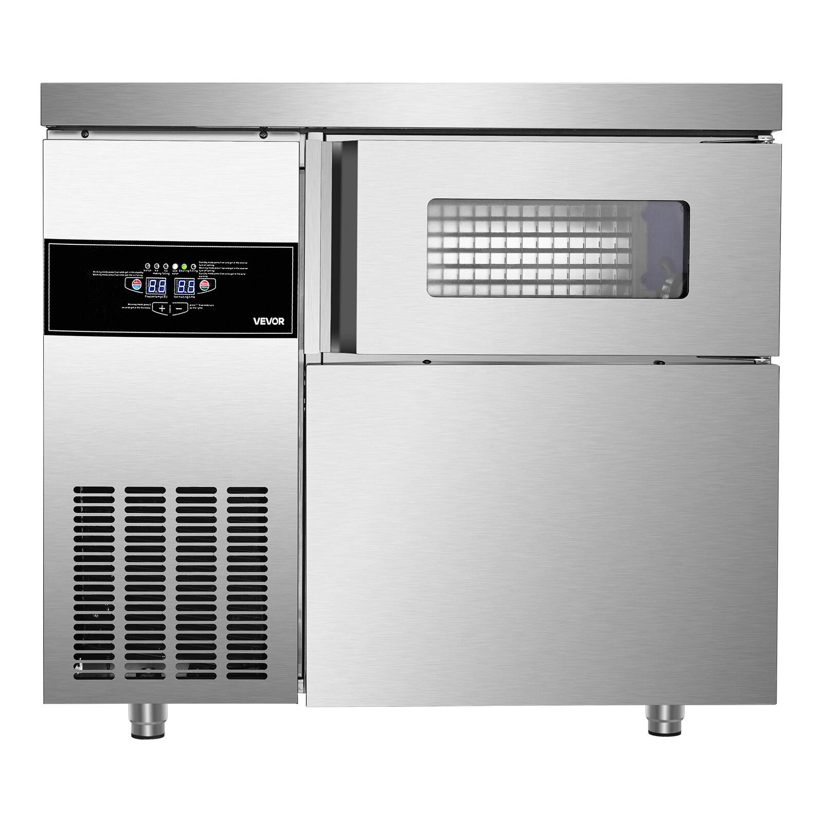 Sure, here is the corrected and grouped text from the image:

---

**VEVOR**

- 8.8
- 88
- 88

---

The text appears to be part of a digital display on the machine.