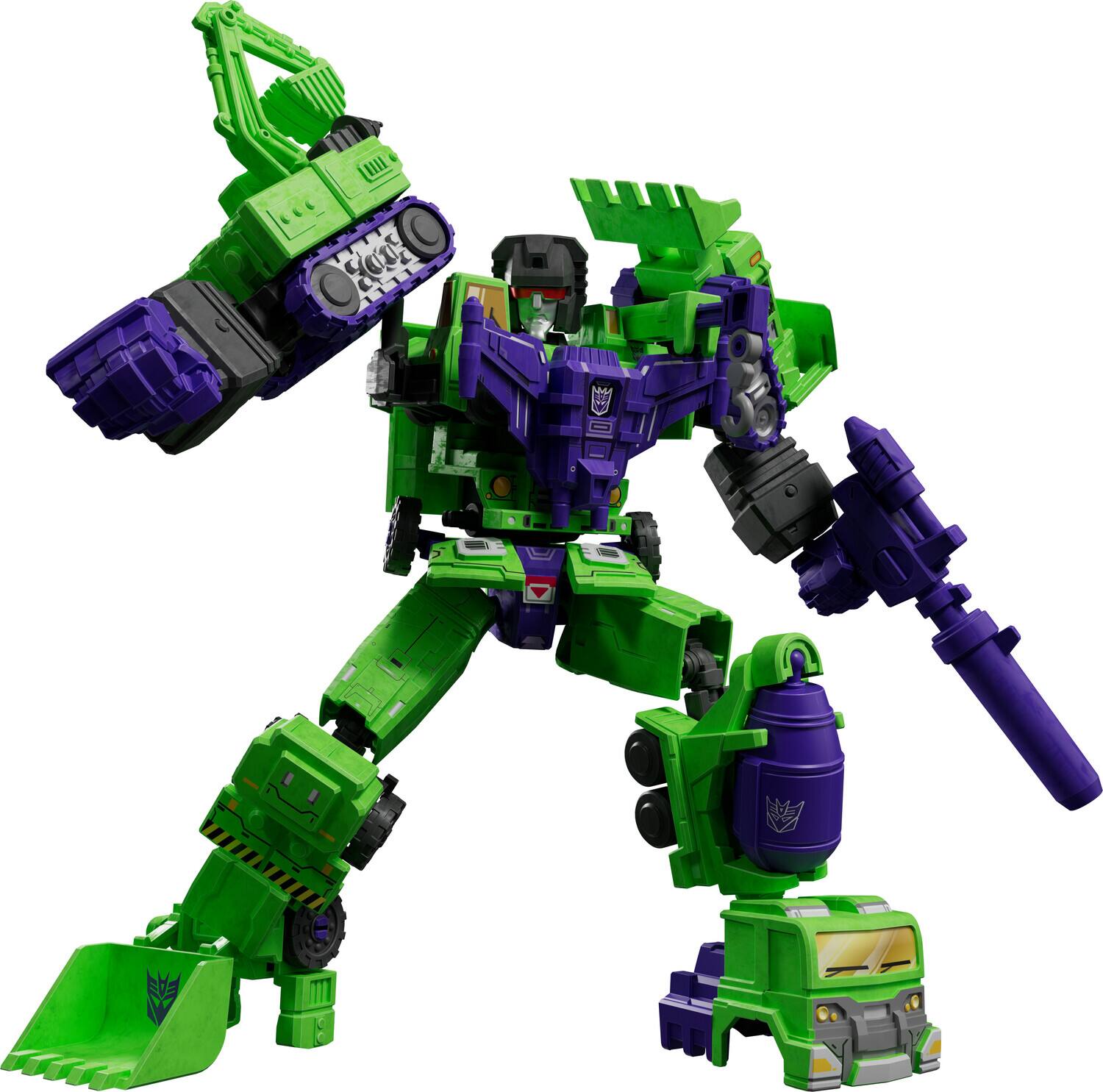 Alt View 4. PopMarket - Blokees - Transformers - Defender Version - Devastator Combining Accessory   - COLLECTIBLES - Multicolor.