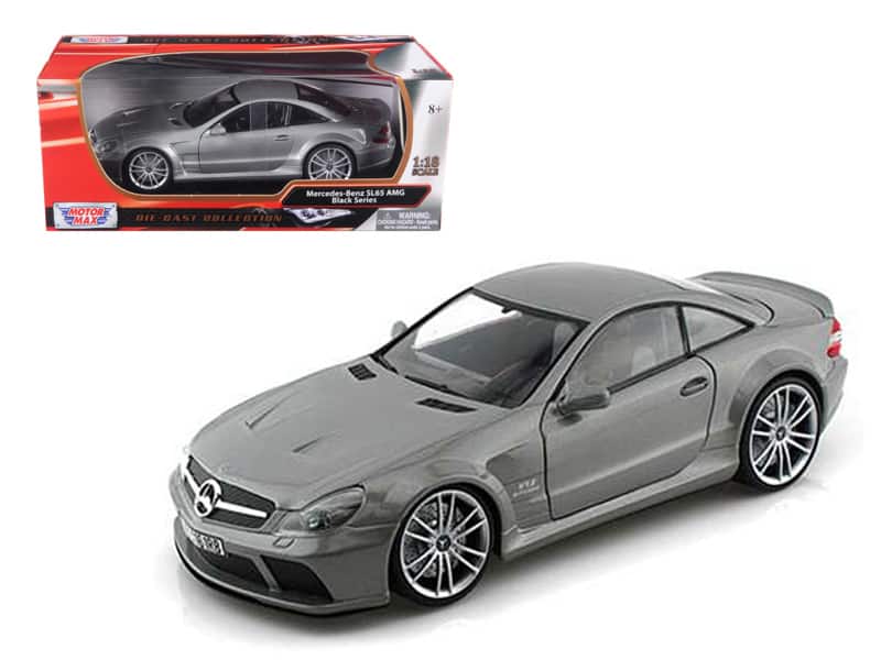 Mercedes SL65 AMG Black Series (R230) Grey 1/18 Diecast Model Car by Motormax price history on PriceWatchPro