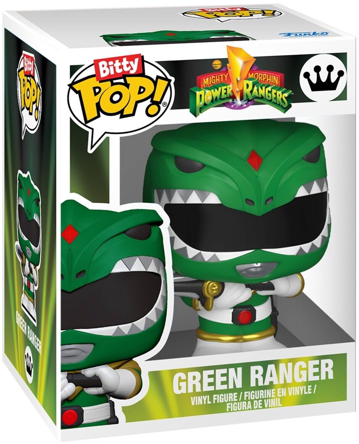 Bitty POP! Mighty Morphin Power Rangers Green Ranger Vinyl Figure / Figurine en Vinyle / Figura de Vinil