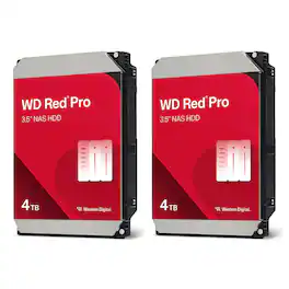 WD - Red Pro 4TB 3.5" SATA III Internal NAS Hard Drive