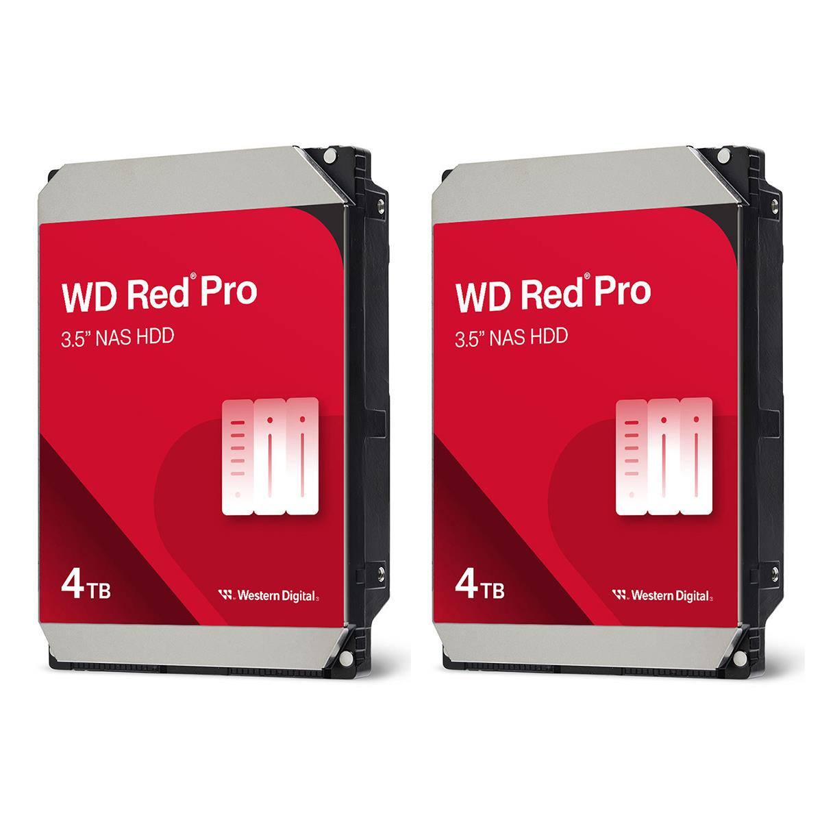 WD Red Pro 3.5" NAS HDD 4TB W. Western Digital