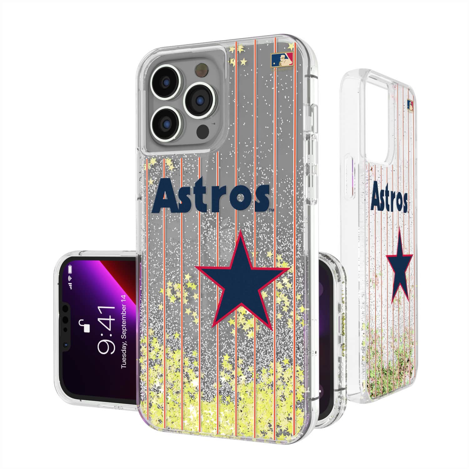 Keyscaper - MLB - Houston Astros 1975-1981 Cooperstown Pinstripe iPhone Glitter Case - 13 Pro - Multicolor price history on PriceWatchPro