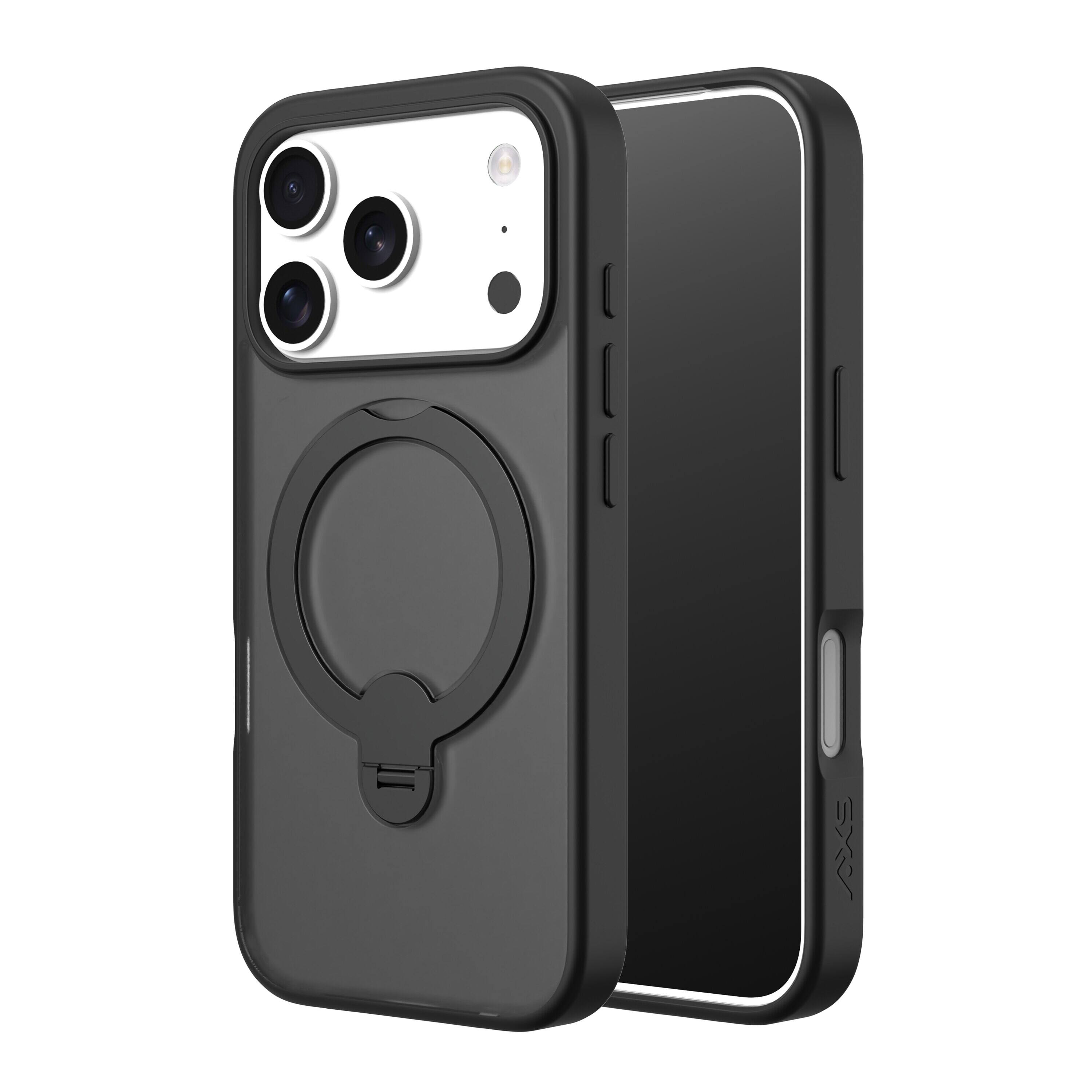 Alt View 1. AXS - PROShield MagSafe Case with Kickstand for Apple iPhone 17 Pro - Smoke.