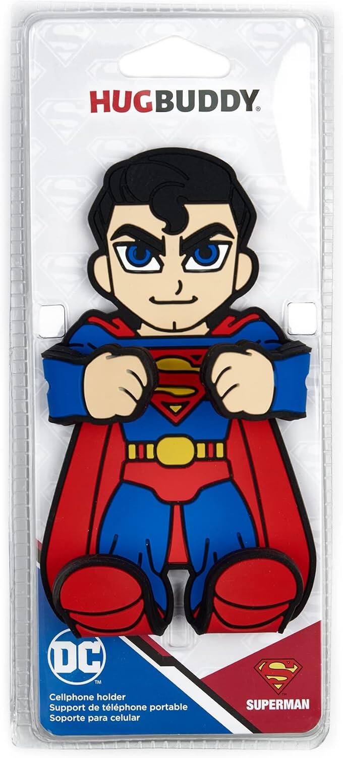 HUGBUDDY  
DC  
Cellphone holder  
Support de téléphone portable  
Soporte para celular  
SUPERMAN