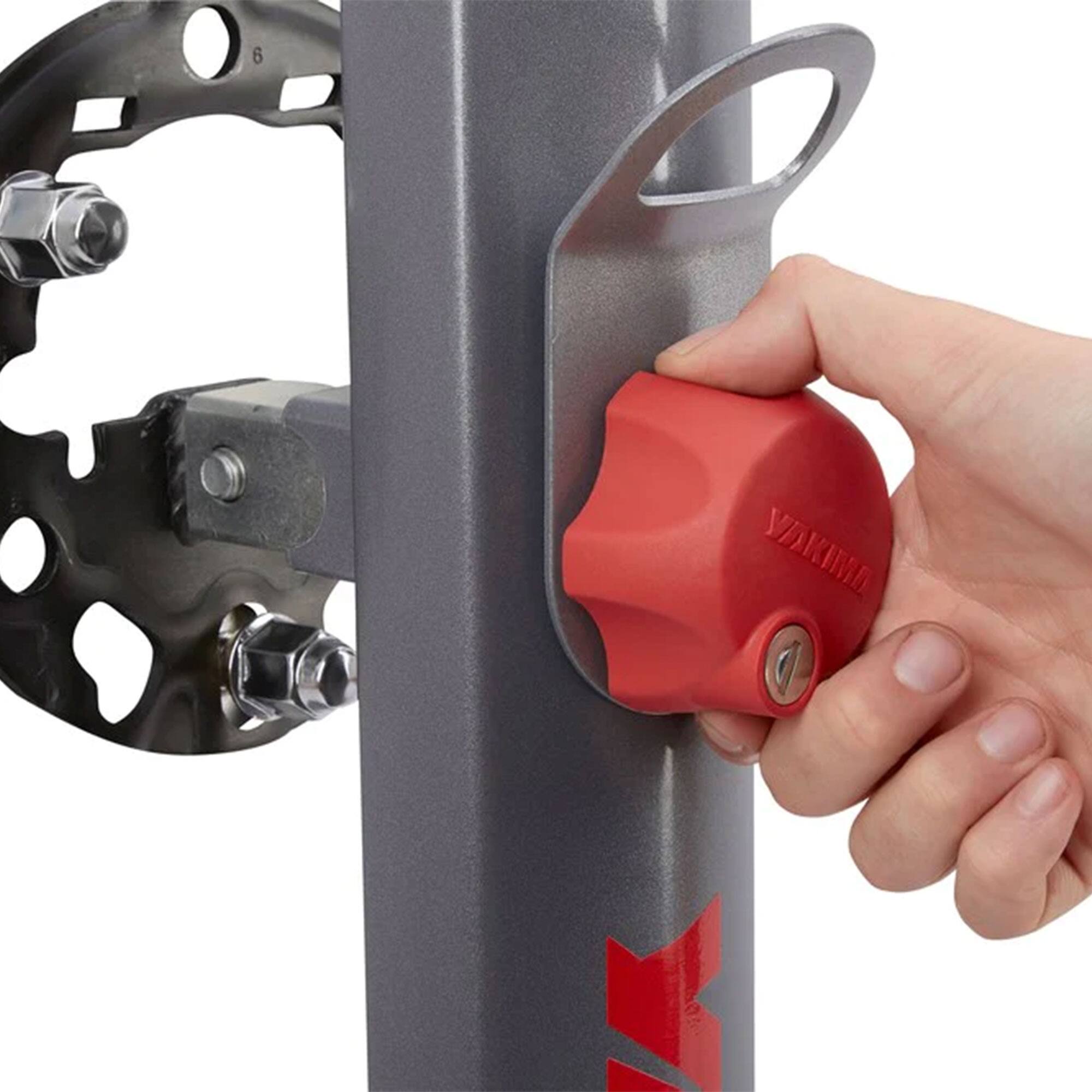 Alt View 8. Yakima - Yakima SpareRide Vehicle Rear Spare Tire Mounted 2 Bike Bicycle Rack, Gray/Black - Silver.