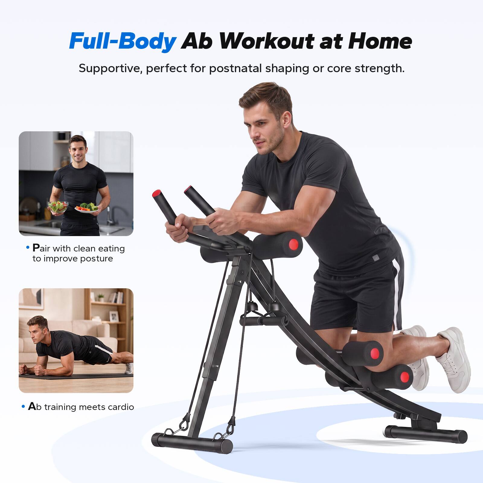 Full-Body Ab Workout at Home  
Supportive, perfect for postnatal shaping or core strength.  

- Pair with clean eating to improve posture  
- Ab training meets cardio