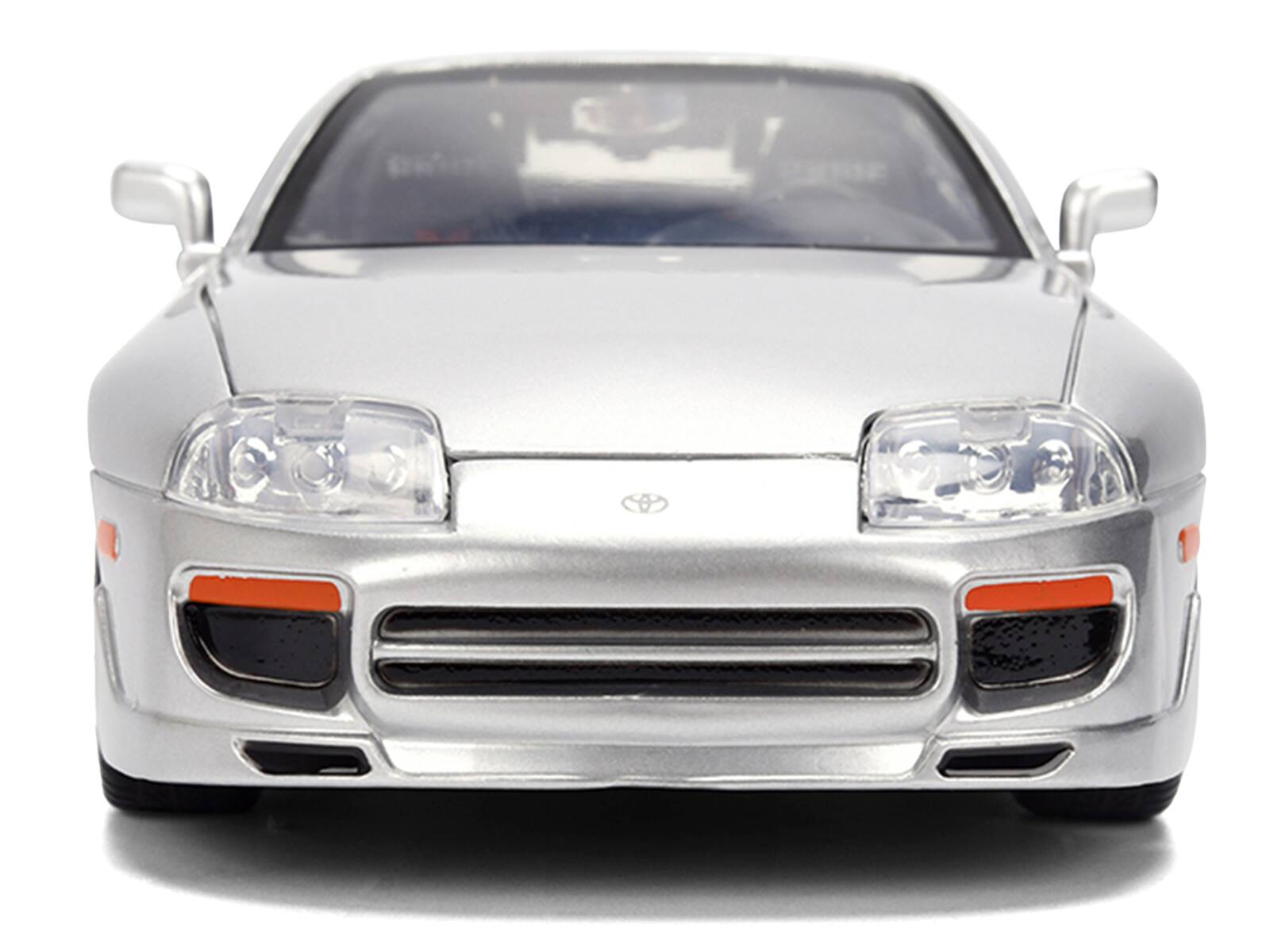 Alt View 5. Jada - 1995 Toyota Supra Silver Metallic "JDM Tuners" Series 1/24 Diecast Model Car by Jada - Multicolor.
