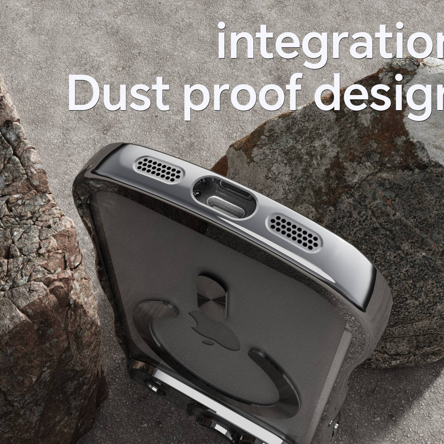 integration  
Dust proof design