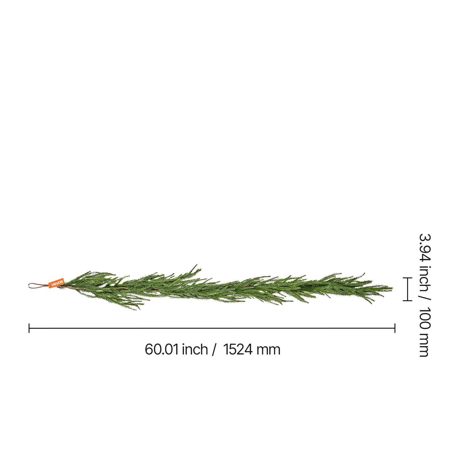 60.01 inch / 1524 mm  
3.94 inch / 100 mm