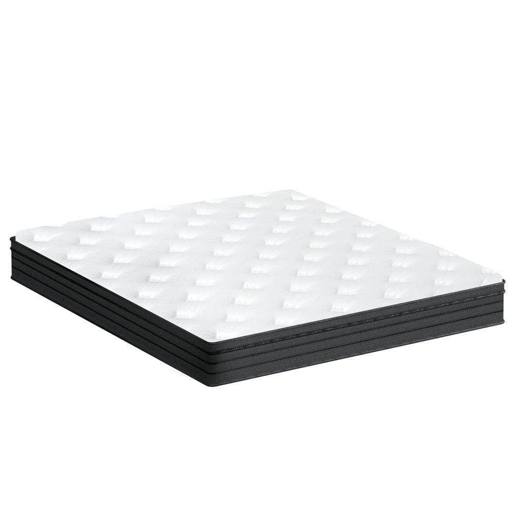 Kadyn - 12 Inch Hybrid Mattress with Gel Memory Foam, Individual Pocket Spring, Medium Firm - White