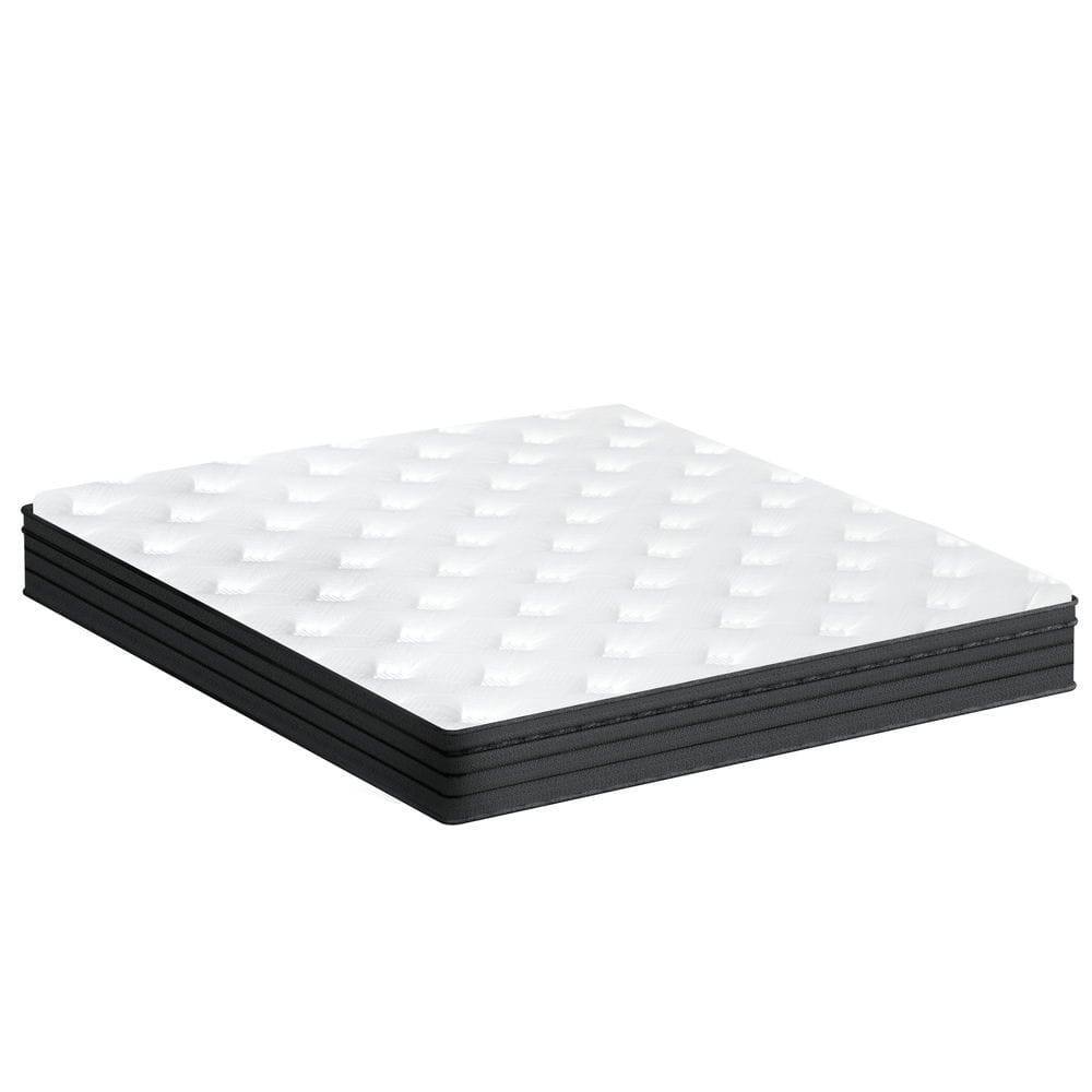 Kadyn - 12 Inch Hybrid Mattress with Gel Memory Foam, Individual Pocket Spring, Medium Firm - White