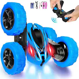 Loheer - Remote Control Car 360 Flip RC Stunt Vehicle 2.4GHz Double Sided Rotating Toy