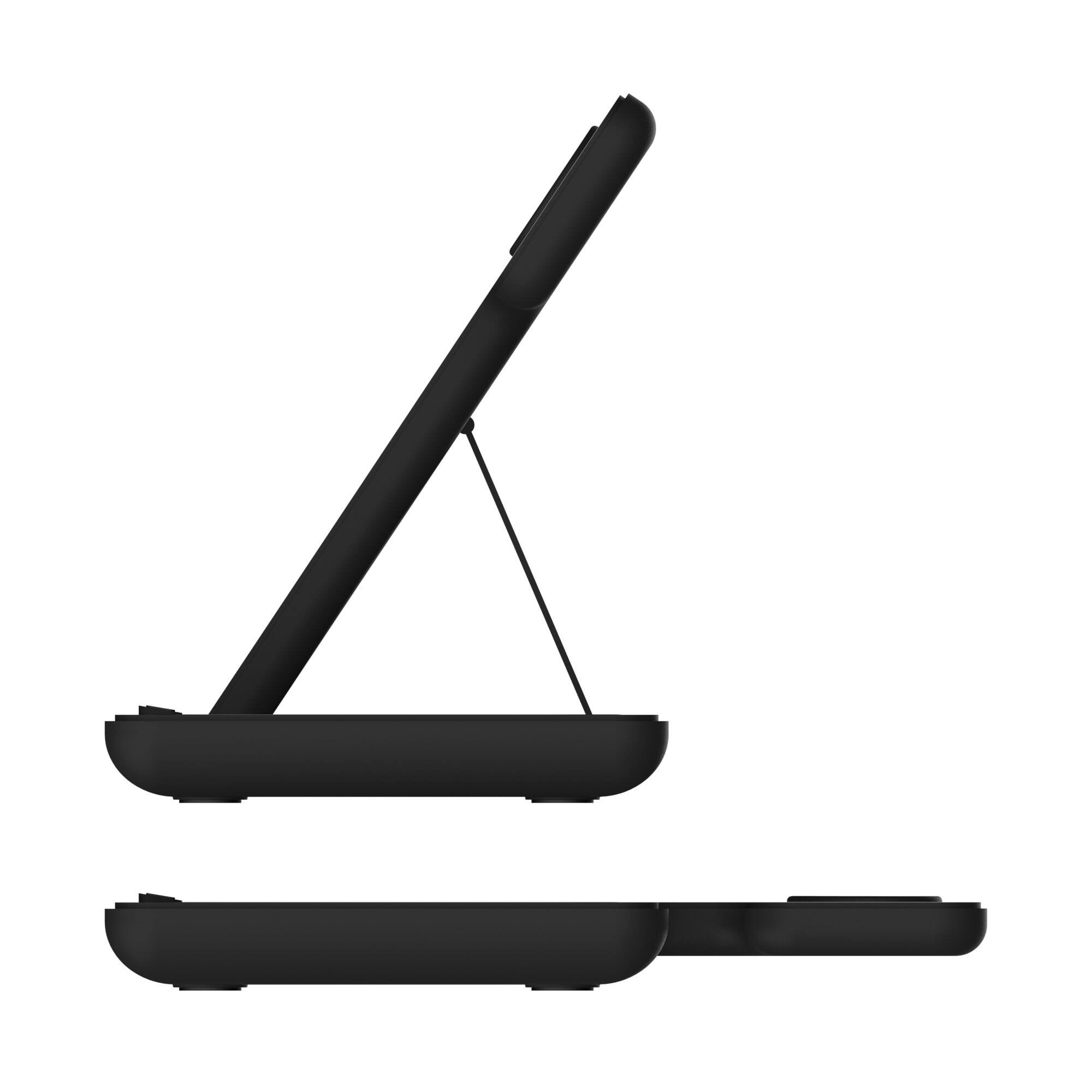 Alt View 1. Keyscaper - Maryland Terrapins Three-in-One Charging Station - Black.