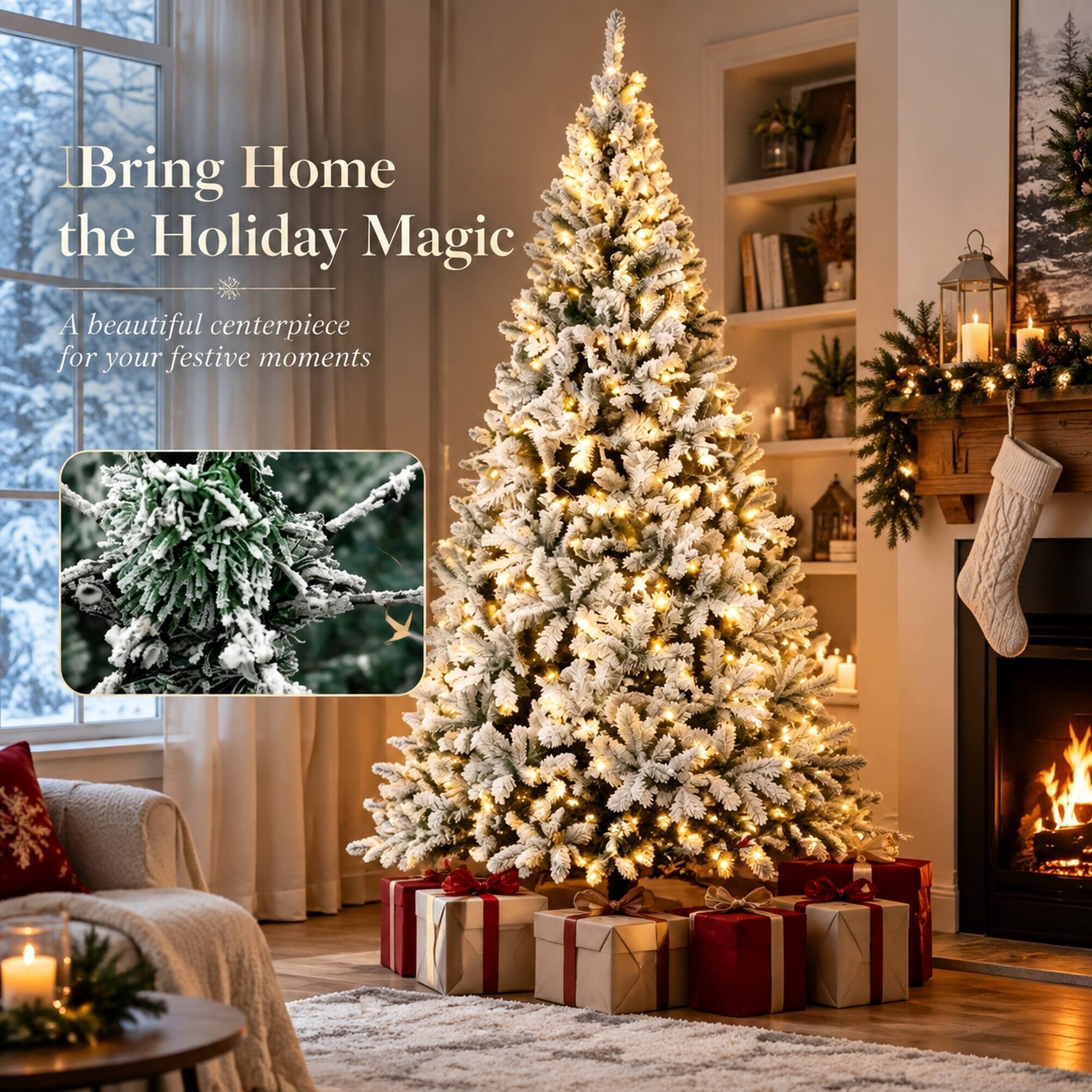 Bring Home the Holiday Magic  
A beautiful centerpiece for your festive moments