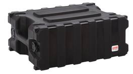Gator - Pro Series 4U 13" Deep Molded Audio Rack Case, Roto Molded Made in USA, with Virtually Indestructible Polyethylene Shell