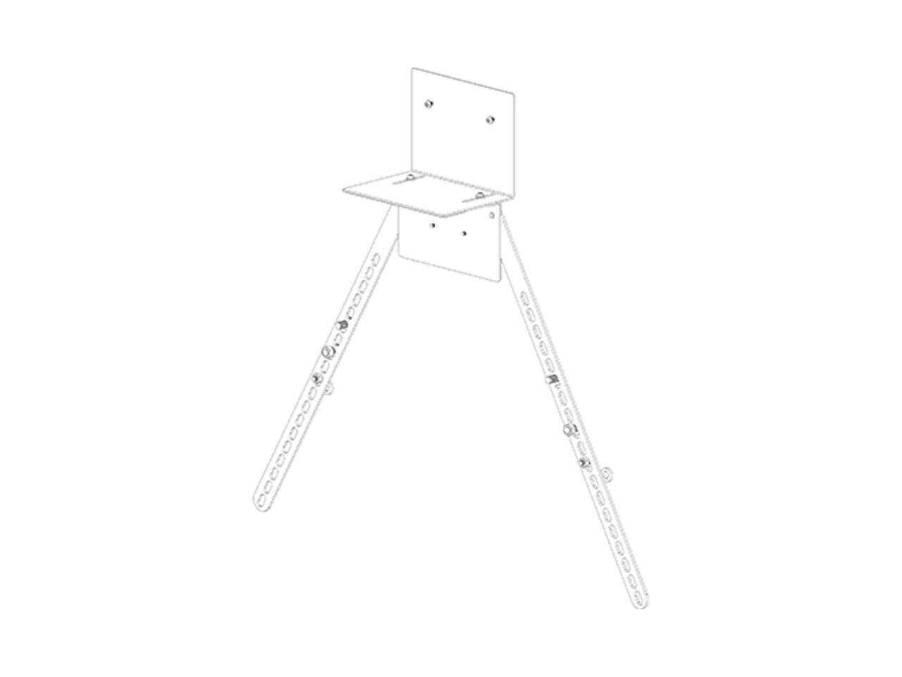 Alt View 1. Barco - Barco Mounting Bracket for TV - Black.