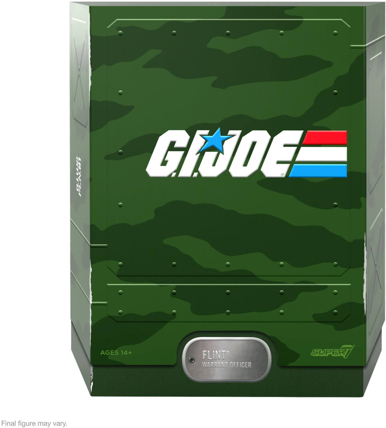 G.I. JOE AGES 14+ FLINT WARRANT OFFICER SUPER Final figure may vary.