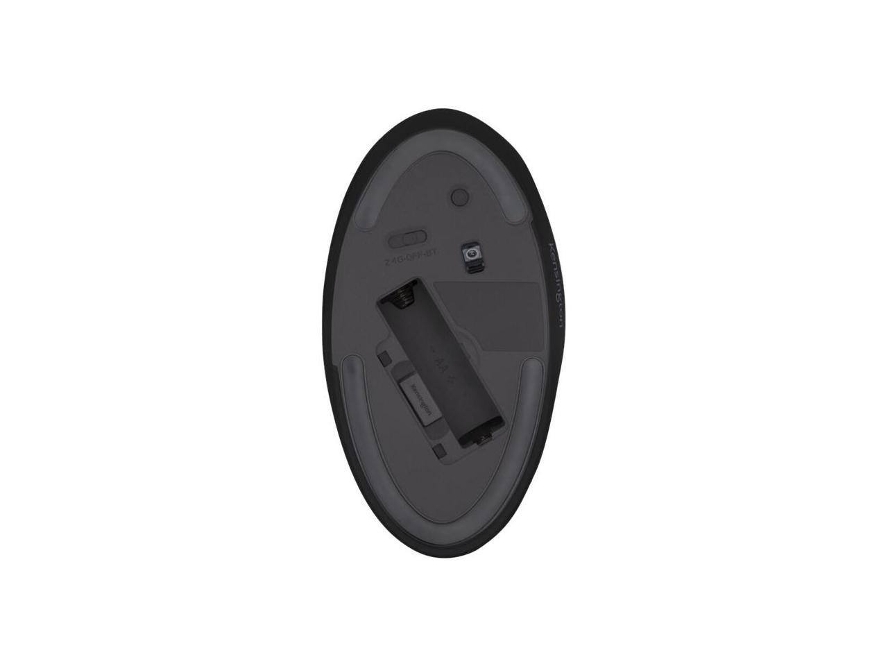 Alt View 2. Kensington - Kensington Pro Fit Ergonomic Wireless Mouse - Black (K75404WW), 8"x6"x4" - Black.