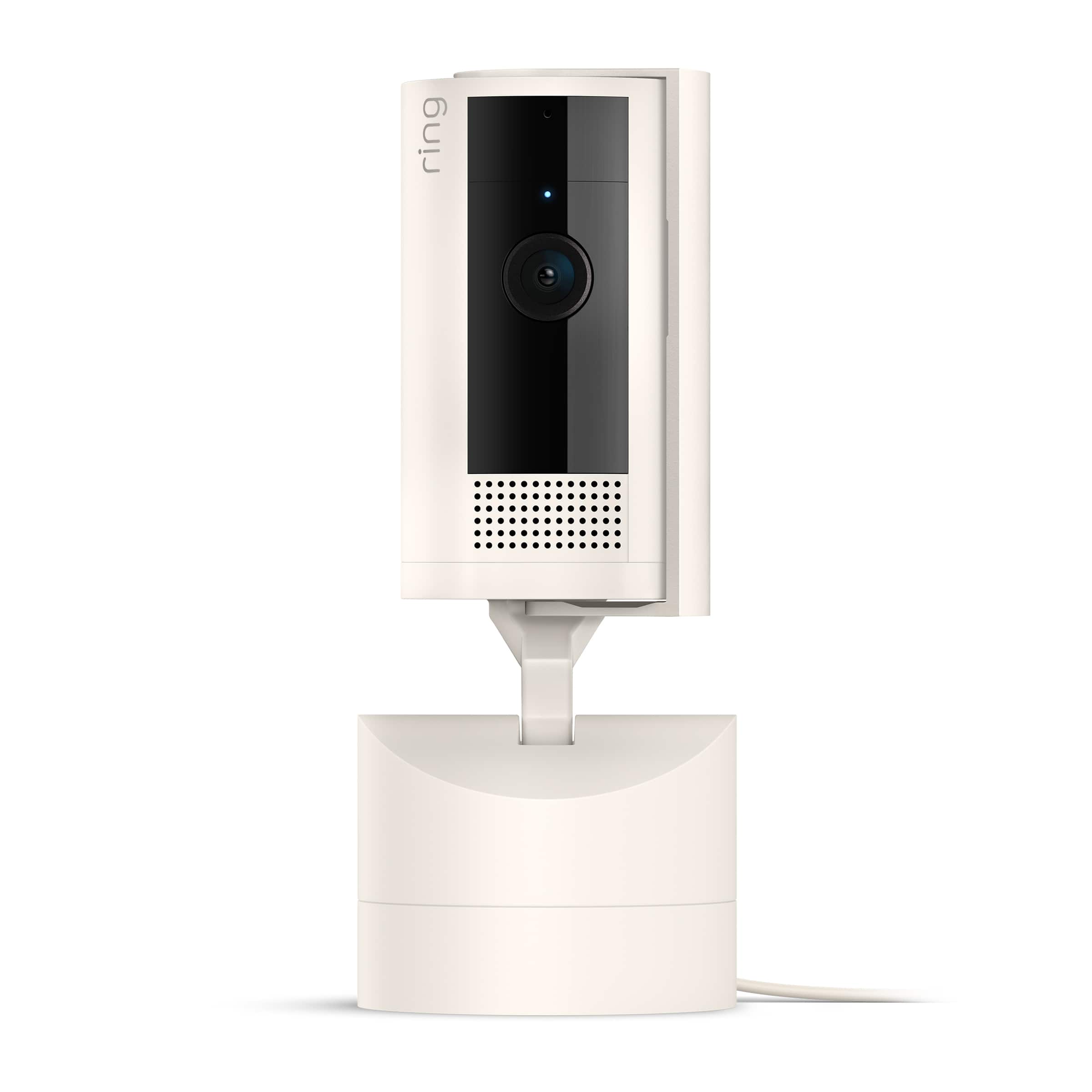 Ring - Pan-Tilt Indoor Security Cam with 360° Horizontal Pan Coverage, Live View & Two-Way Talk, and HD Video - Starlight