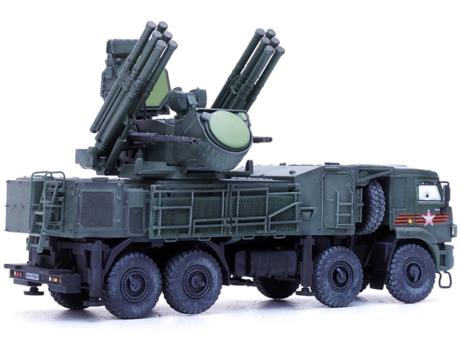 Alt View 2. Panzerkampf - Pantsir S1 96K6 Self-Propelled Air Defense Weapon System Russian Army "Armor Premium" Series 1/72 Model by Panzerkampf.
