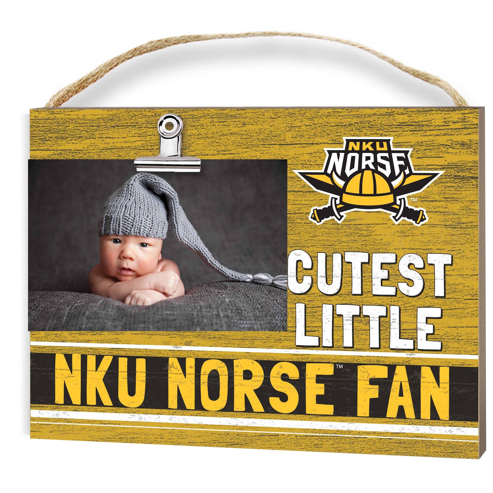 Northern Kentucky University Norse 8" x 10" Cutest Little Fan Team Logo Clip Photo Frame