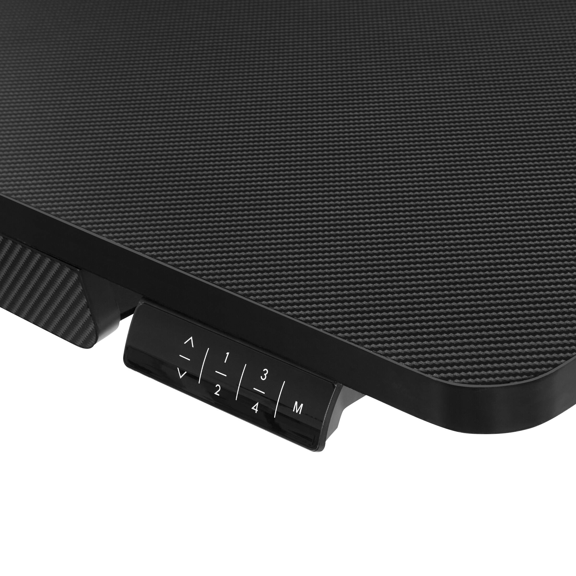 Alt View Zoom 16. OSP Home Furnishings - Kilo55 Battlestation Gaming Electric Lift Desk - Gray.