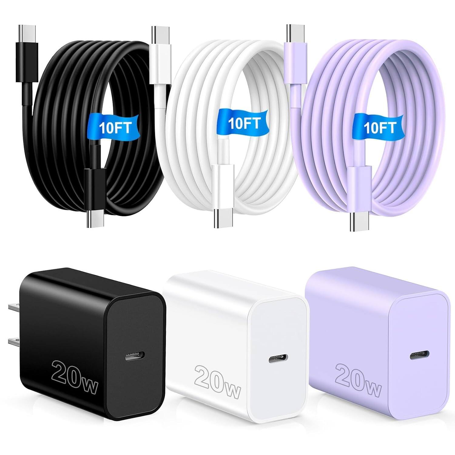 10FT, 10FT, 10FT, 20w, 20w, 20w