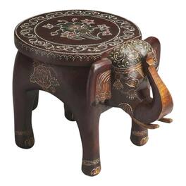 Butler Specialty - Botswana Hand Painted Side Table - Assorted