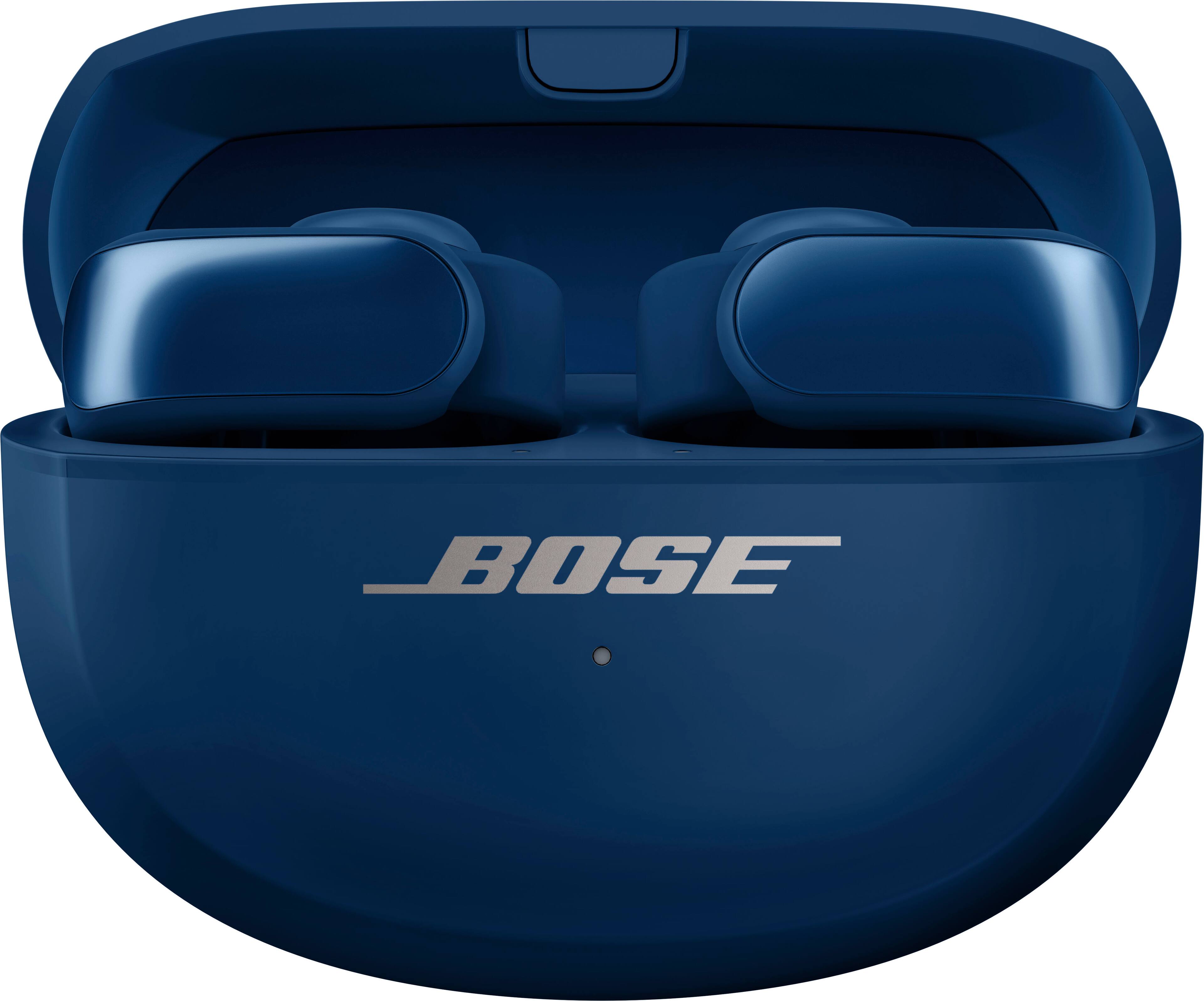 Angle. Bose - Ultra Open-Ear True Wireless Open Earbuds - Lunar Blue.
