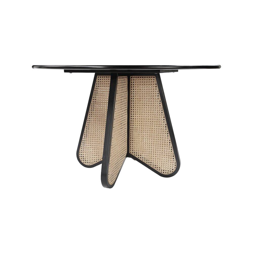 Alt View 2. Meridian Furniture - Butterfly Black Dining Table - Black.