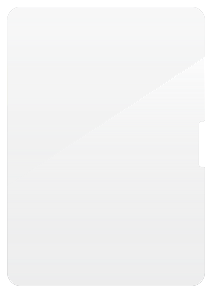 Angle. ZAGG - Zagg Invisible Shield Glass Elite Protect 5X Stronger Glass Screen Protector - ipad Pro 11-inch 2024 - Clear.