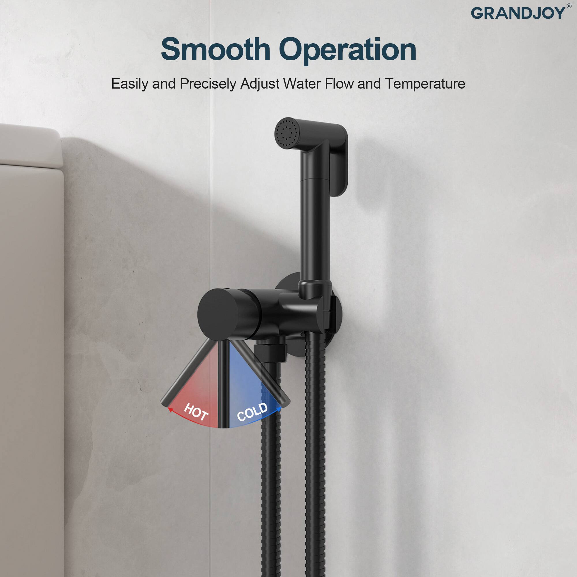 GRANDJOY

Smooth Operation

Easily and Precisely Adjust Water Flow and Temperature

HOT COLD