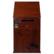 Back. Victor Audio - Boyleston 7-in-1 3-Speed Turntable Music Center w Album Storage and USB Port - Mahogany.
