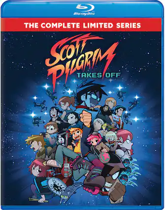 Front. Scott Pilgrim - Scott Pilgrim Takes Off: The Complete Limited Series - BLU-RAY.